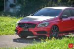 Mercedes-AMG A45 4Matic on Vossen Wheels (CV7) 2016 года